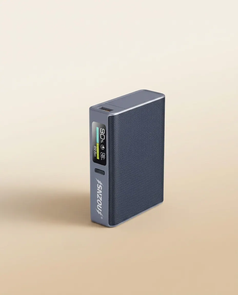 Power Bank 22.5W 10,000mAh (SN-934) — 10,000mAh, 22.5W, woven texture finish.