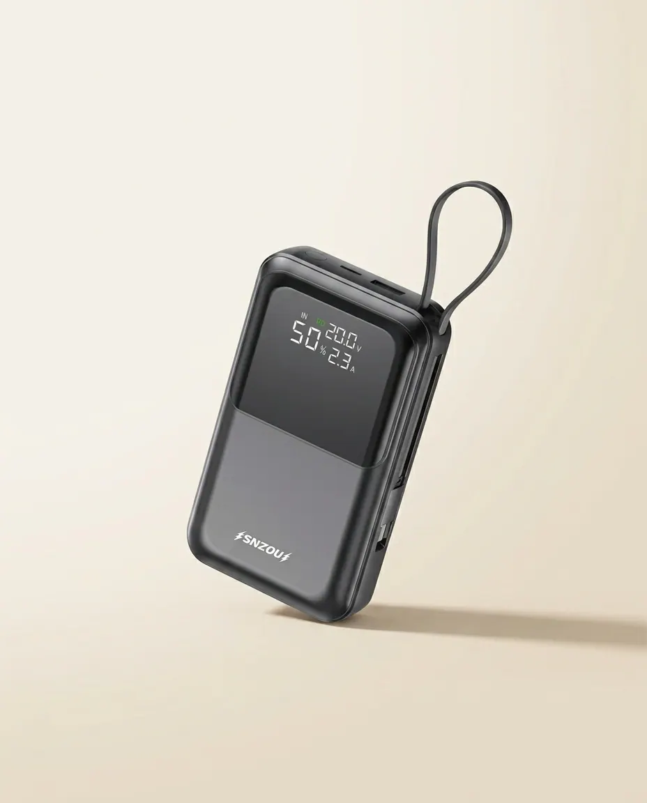 SNZOU Power Banks category — Portable energy for the way you move.