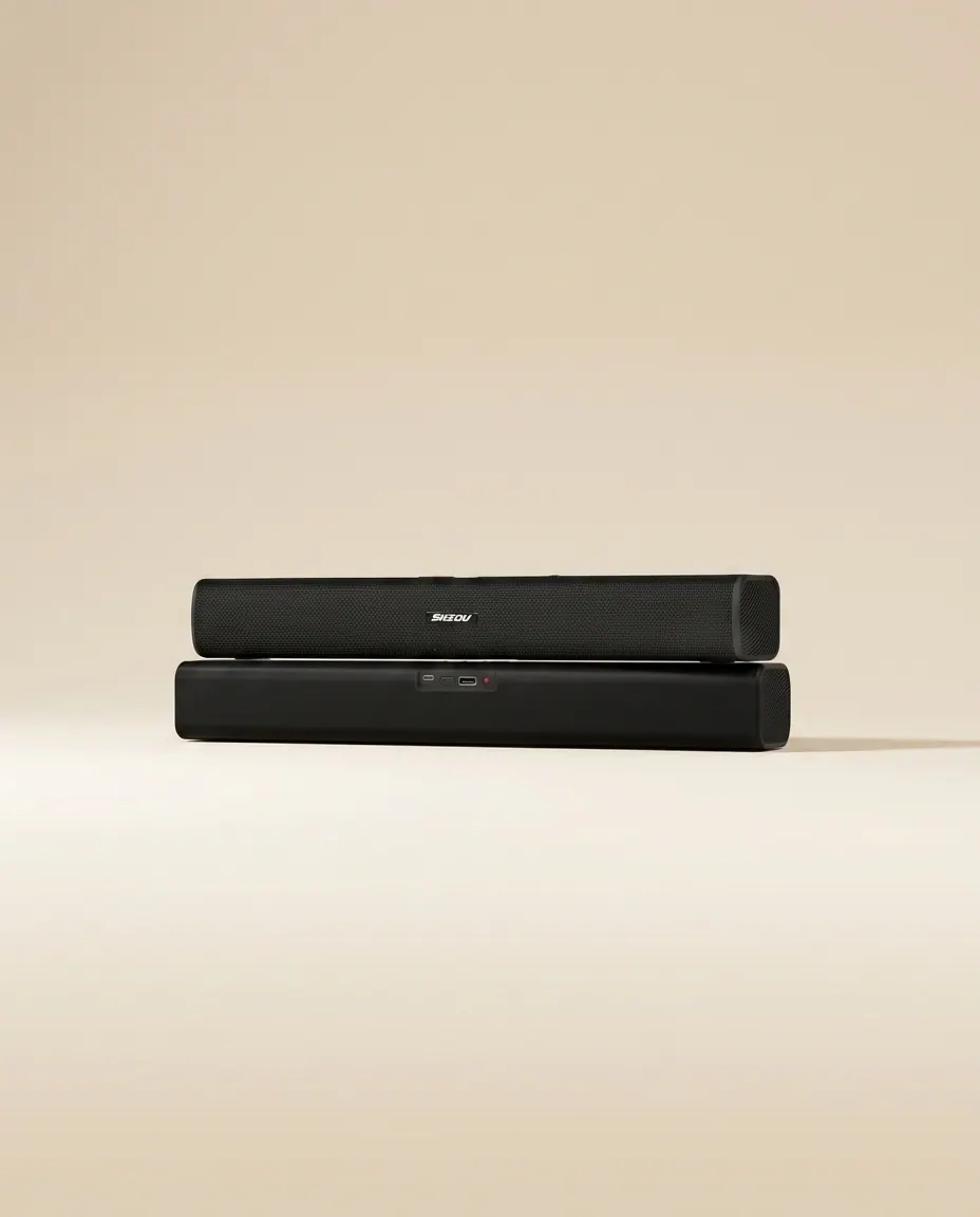 Soundbar 360° (SN-25) — Slim 360° soundbar for home and desk.